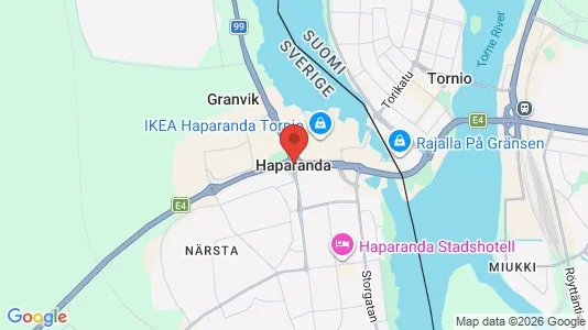 Apartments for rent in Haparanda - Photo from Google Street View