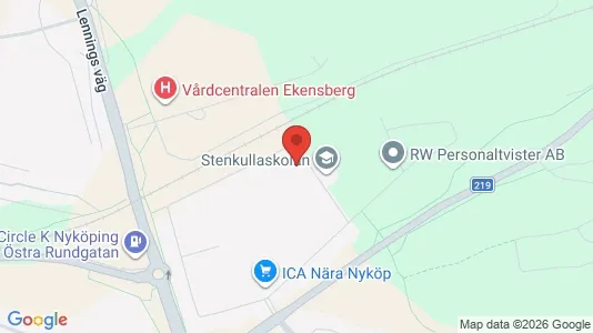 Apartments for rent i Nyköping - kort over placeringen