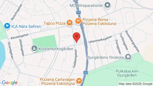 Apartments for rent i Eskilstuna - kort over placeringen
