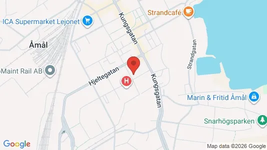 Apartments for rent i Åmål - kort over placeringen