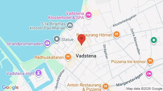 Apartments for rent i Vadstena - kort over placeringen