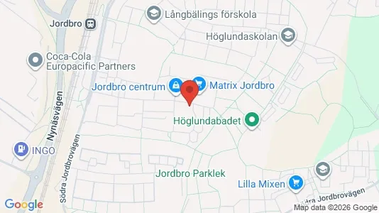 Apartments for rent i Haninge - kort over placeringen