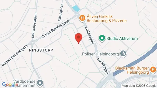 Apartments for rent i Helsingborg - kort over placeringen