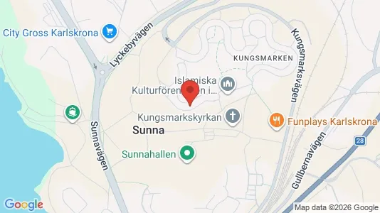 Apartments for rent in Karlskrona - Photo from Google Street View