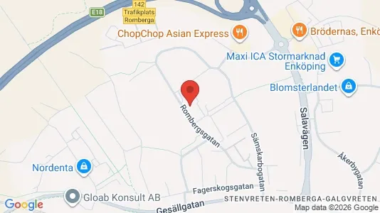 Apartments for rent i Enköping - kort over placeringen