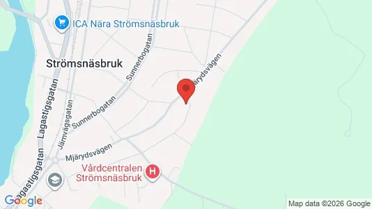 Apartments for rent i Markaryd - kort over placeringen