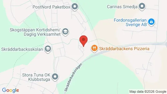 Apartments for rent i Borlänge - kort over placeringen