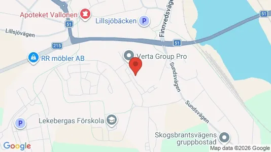 Apartments for rent i Finspång - kort over placeringen
