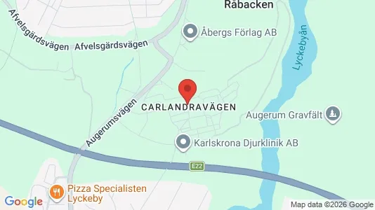 Apartments for rent i Karlskrona - kort over placeringen