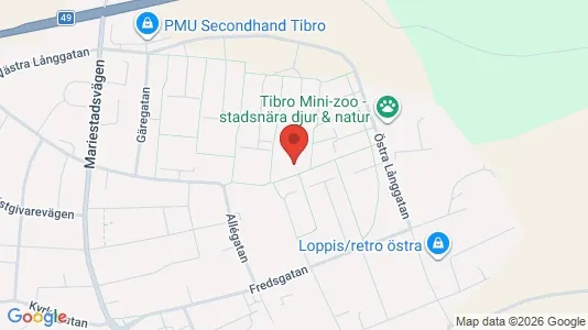 Apartments for rent i Tibro - kort over placeringen