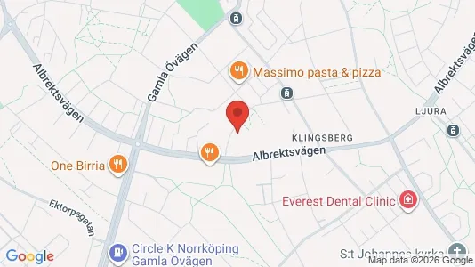 Apartments for rent i Norrköping - kort over placeringen