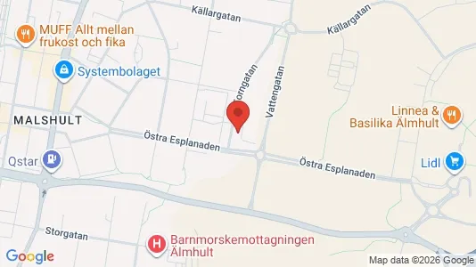 Apartments for rent in Älmhult - Photo from Google Street View
