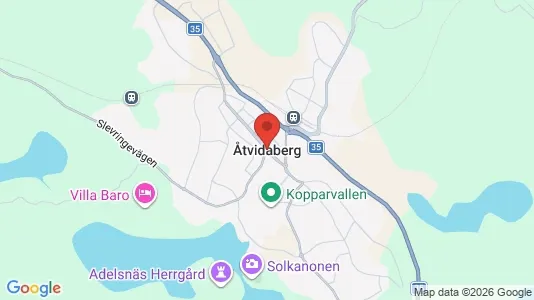 Apartments for rent in Åtvidaberg - Photo from Google Street View