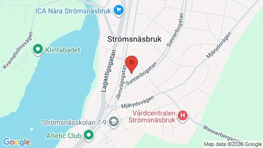 Apartments for rent i Markaryd - kort over placeringen