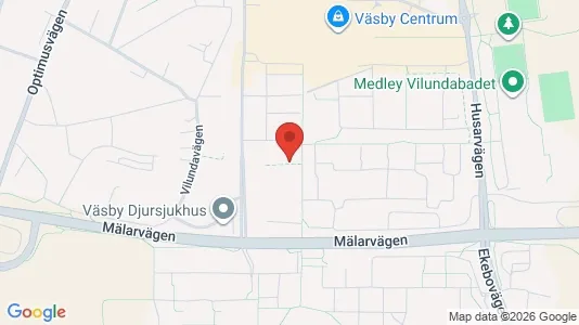 Apartments for rent i Upplands Väsby - kort over placeringen