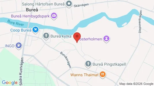Apartments for rent i Skellefteå - kort over placeringen