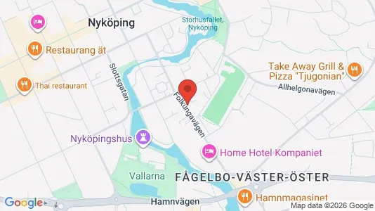Apartments for rent i Nyköping - kort over placeringen