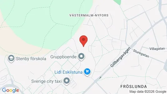Apartments for rent i Eskilstuna - kort over placeringen