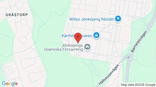 Apartments for rent i Jönköping - kort over placeringen