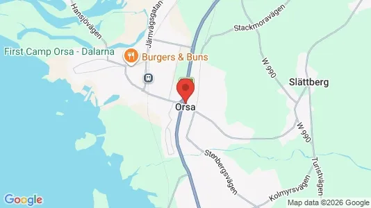 Apartments for rent in Orsa - Photo from Google Street View