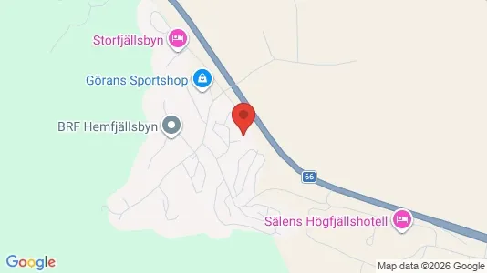 Apartments for rent i Malung-Sälen - kort over placeringen