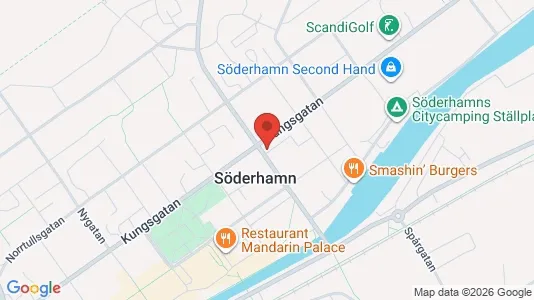 Apartments for rent i Söderhamn - kort over placeringen