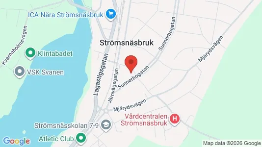 Apartments for rent i Markaryd - kort over placeringen