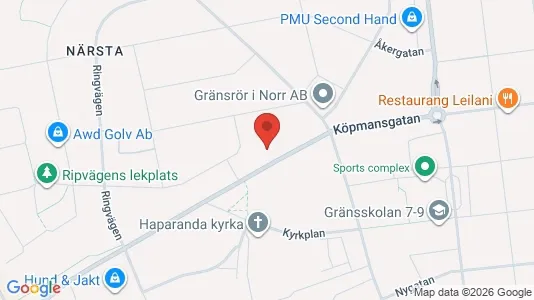 Apartments for rent in Haparanda - Photo from Google Street View