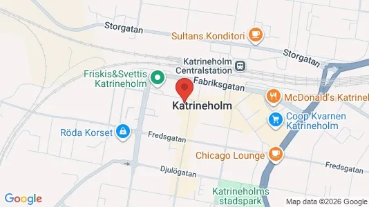 Apartments for rent i Katrineholm - kort over placeringen