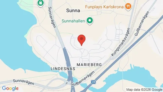 Apartments for rent in Karlskrona - Photo from Google Street View