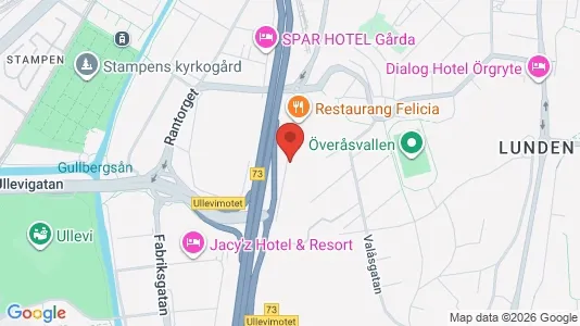 Apartments for rent i Örgryte-Härlanda - kort over placeringen