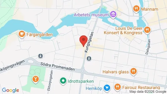 Apartments for rent i Norrköping - kort over placeringen