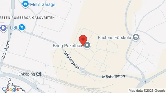 Apartments for rent i Enköping - kort over placeringen