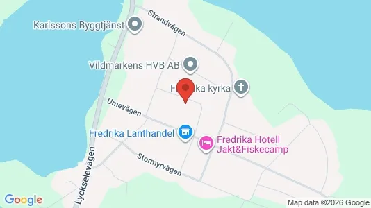 Apartments for rent i Åsele - kort over placeringen