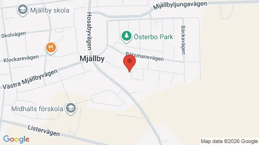 Apartments for rent i Sölvesborg - kort over placeringen