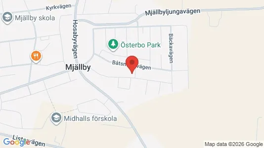 Apartments for rent i Sölvesborg - kort over placeringen