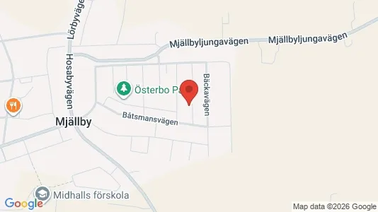 Apartments for rent i Sölvesborg - kort over placeringen