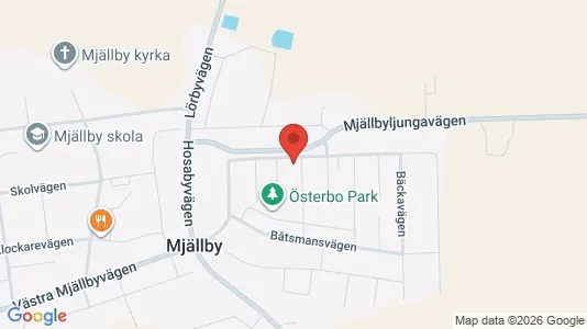 Apartments for rent i Sölvesborg - kort over placeringen
