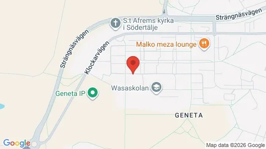 Apartments for rent i Södertälje - kort over placeringen