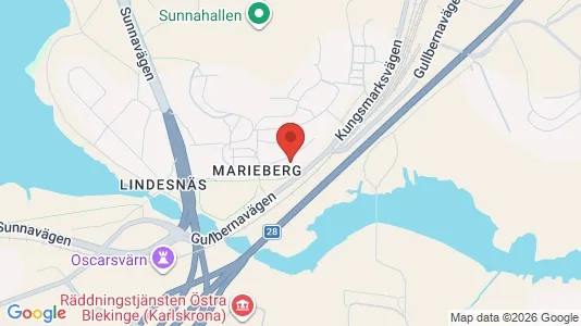 Apartments for rent in Karlskrona - Photo from Google Street View