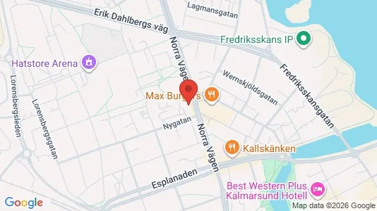Rooms for rent in Kalmar - Photo from Google Street View