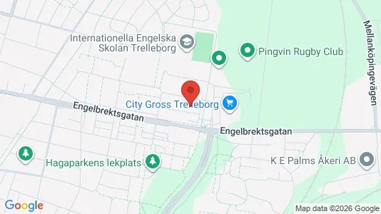 Apartments for rent i Trelleborg - kort over placeringen