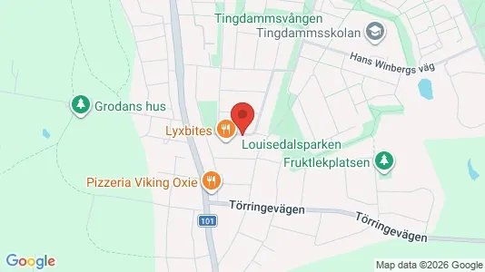 Apartments for rent i Oxie - kort over placeringen