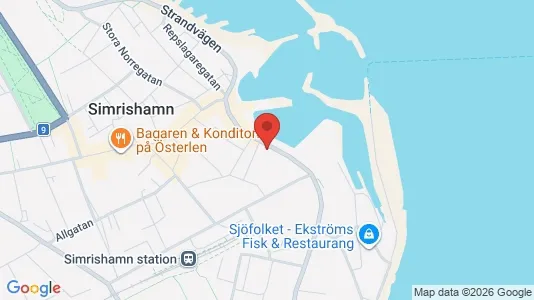 Apartments for rent i Simrishamn - kort over placeringen