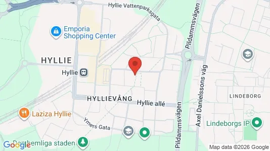 Apartments for rent i Hyllie - kort over placeringen
