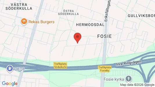 Apartments for rent i Fosie - kort over placeringen