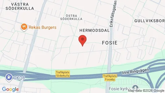 Apartments for rent i Fosie - kort over placeringen