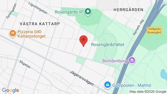 Apartments for rent i Rosengård - kort over placeringen