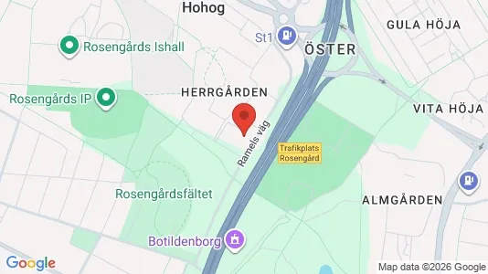 Apartments for rent i Rosengård - kort over placeringen