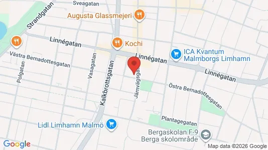 Apartments for rent i Limhamn/Bunkeflo - kort over placeringen